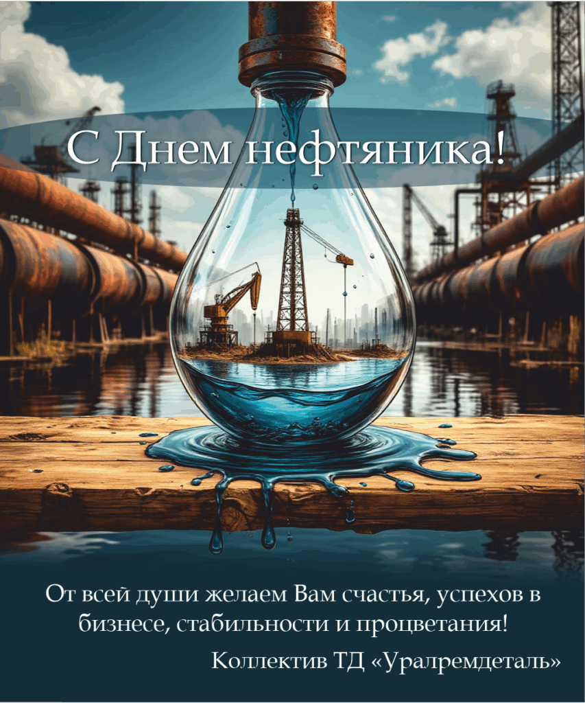 С днем нефтяной и газовой промышленности!